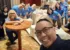 Peserta sesi MBTI Gameday Mitologi Inspira sedang menjalani permainan team building di dalam ruangan