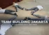 Permainan kelompok dalam kegiatan team building MBTI Gameday Mitologi Inspira di Jakarta