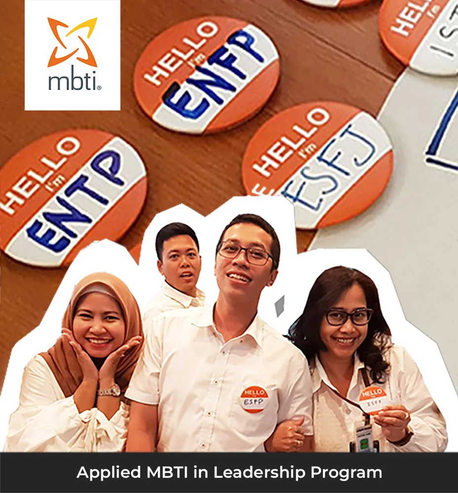 Assessment dan training pelatihan MBTI Myers Briggs untuk Karyawan, Pelatihan perusahaan MBTI, MBTI for leadership, teamwork, and communication